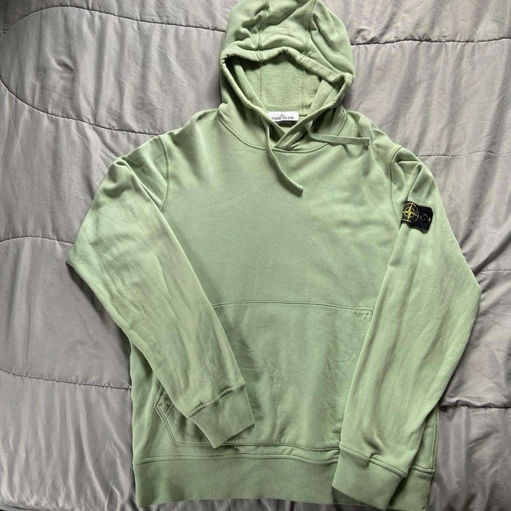 Stone Island Sage Green Pullover